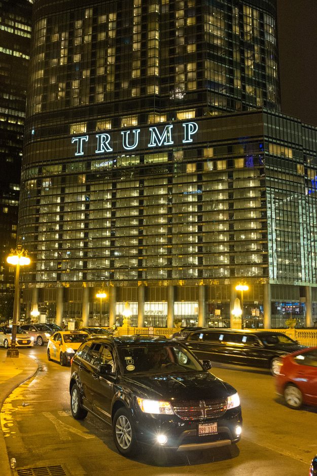 Trump Tower; Chicago; Illinois